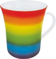Könitz Kaffeebecher Regenbogen mehrfarbig