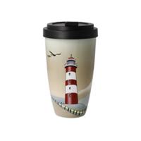 Goebel Mug To Go Scandic Home - Lighthouse bunt