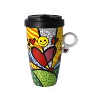 Goebel Mug To Go emoji by BRITTO - A new day bunt