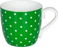 Könitz Kaffeebecher Little Dots grün