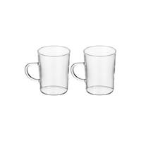 BOHEMIA Selection Tea & Coffee Glass Selection 2er Tee-/Kaffeegläser konisch 200 ml Teegläser transparent
