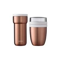 Mepal ELLIPSE Thermo-Lunchset Lunchpot & Becher Roségold Isolierbecher rosegold