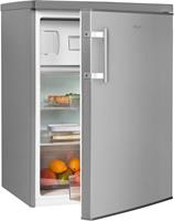Exquisit Kühlschrank KS18-4-H-170E inoxlook, 85,0 cm hoch, 60,0 cm breit