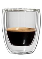 Bloomix Espressoglas Roma, (Set, 4 tlg.), Doppelwandig, 4-teilig