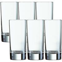 Arcoroc 12x Stuks Transparante Drinkglazen/longdrinkglazen 220 Ml Van Glas ongdrinkglazen