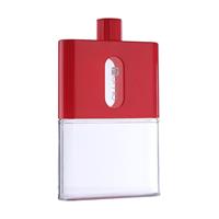 huismerk A5 Kettle Outdoor Sports Cup Papier Portable Creative Student Square Flat Cup (Rood)