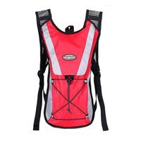 huismerk Outdoor Sports Mountaineering Fietsrugzak Waterfles ademend vest (Rood)