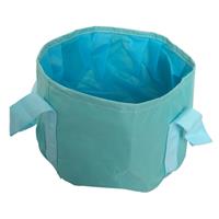 shushi Draagbare outdoor 600D Oxford doek visserij water bekken reizen camping wastafel emmer Sink tas kleur: blauw