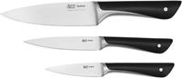 Tefal Messer-Set  K267S3 Jamie Oliver, (Set, 3 tlg.), Kochmesser, Universalmesser, Schälmesser, hohe Schneideleistung, unverwechselbares Design, widerstandsfähige Klingen