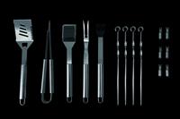 Intergard BBQ barbecue tool set 15-delig