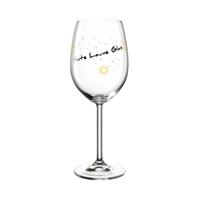 Leonardo PRESENTE Weinglas 'Gute Laune Glas' 460 ml Weißweingläser transparent