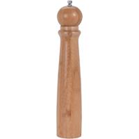 Excellent Houseware Bamboe houten pepermolen/zoutmolen 31 cm - Peper en zoutstel