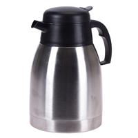 Excellent Houseware 1x Koffie/thee Thermoskan Rvs 1500 Ml - Thermoskannen