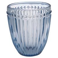 GreenGate Waterglas/Drinkglas Alice blauw Ø8.5 cm - 350ml