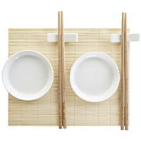 Items Keramieken sushi servies/serveerset voor 8 personen 7-delig - Sushi eetset
