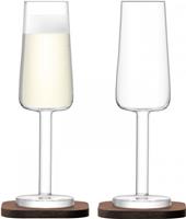 LSA International LSA City Bar Champagneglas - 2er Set