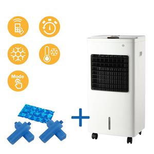 Ventilator - Luftkühler - Mobile klimaanlage ohne Abluftschlauch - Energiesparsames Klimagerät mit Kühlfunktion - Weiß Maxxhome