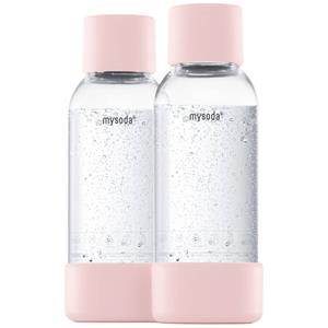 Mysoda PET-fles 0,5L Bottle 2 pack Pink Pink