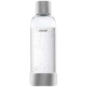 Mysoda PET-fles 1L Premium Bottle 1 pack Silver Zilver