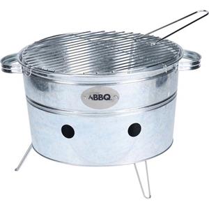 BBQ Draagbare Barbecue Rond - 38x20cm
