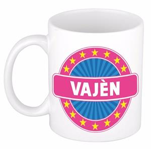 Bellatio VajÃ¨n naam koffie mok / beker 300 ml - namen mokken