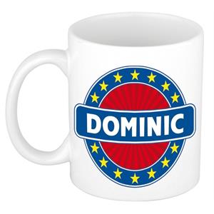 Bellatio Dominic naam koffie mok / beker 300 ml - namen mokken