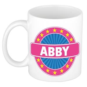 Bellatio Abby naam koffie mok / beker 300 ml - namen mokken