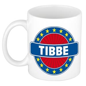 Bellatio Tibbe naam koffie mok / beker 300 ml - namen mokken