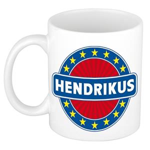Bellatio Hendrikus naam koffie mok / beker 300 ml - namen mokken