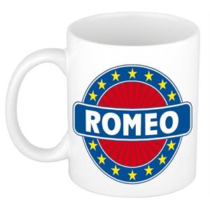 Bellatio Romeo naam koffie mok / beker 300 ml - namen mokken