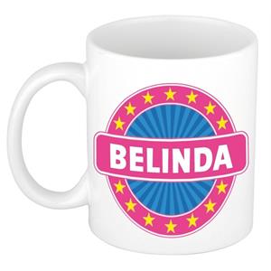 Bellatio Belinda naam koffie mok / beker 300 ml - namen mokken
