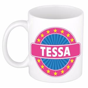 Bellatio Tessa naam koffie mok / beker 300 ml - namen mokken