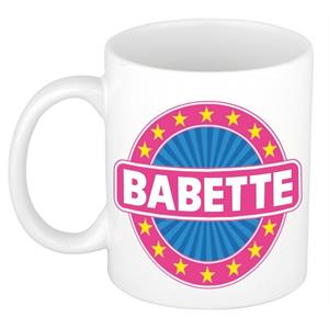Bellatio Babette naam koffie mok / beker 300 ml - namen mokken
