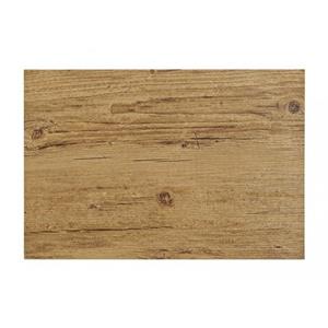 10x stuks placemats in donkerbruin woodlook print 45 x 30 cm - onderleggers