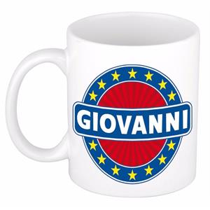Bellatio Giovanni naam koffie mok / beker 300 ml - namen mokken