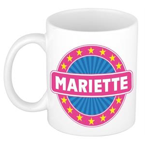 Bellatio Mariette naam koffie mok / beker 300 ml - namen mokken