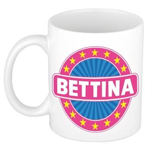 Bellatio Bettina naam koffie mok / beker 300 ml - namen mokken