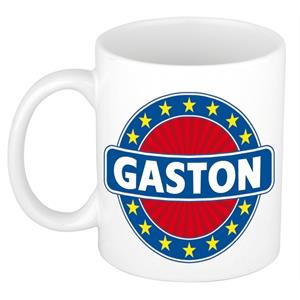 Bellatio Gaston naam koffie mok / beker 300 ml - namen mokken