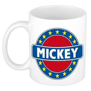 Bellatio Mickey naam koffie mok / beker 300 ml - namen mokken