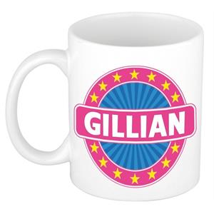 Bellatio Gillian naam koffie mok / beker 300 ml - namen mokken