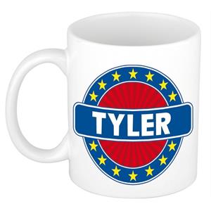 Bellatio Tyler naam koffie mok / beker 300 ml - namen mokken