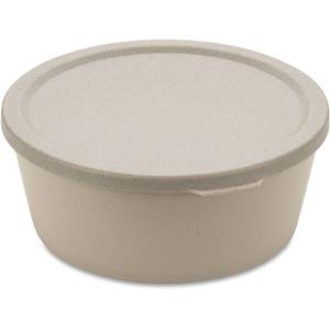 KOZIOL Schale »Connect Bowl Nature Desert Sand, 400 ml«, Kunststoff-Holz-Mix, stapelbar