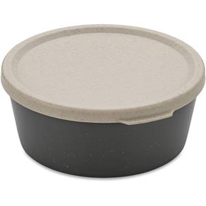 KOZIOL Schale »Connect Bowl Nature Ash Grey, 890 ml«, Kunststoff-Holz-Mix, stapelbar
