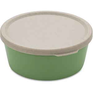 KOZIOL Schale »Connect Bowl Nature Leaf Green, 890 ml«, Kunststoff-Holz-Mix, stapelbar