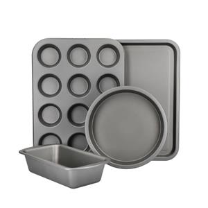 Kitchencraft - KCBAKESET4PC - Backset, Stahl 18/10