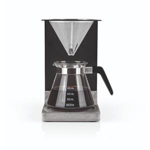 BEEM Kaffeebereiter POUR OVER Kaffeebereiter Set - 4 Tassen - 4-teilig Betonoptik