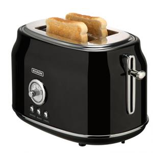 Bourgini Retro Toaster Black