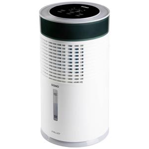 DOMO Air Cooler Chillizz Luftkühler 9.6W (Ø x H) 204mm x 380mm Weiß, Schwarz Timer, mit Luftbefeu