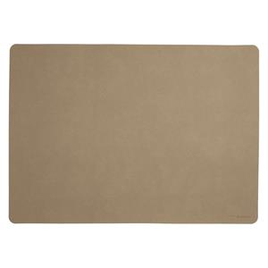 ASA Tischsets Tischset soft leather sandstone 46 x 33 cm