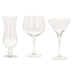 ℃Excellent houseware Cocktails Maken Glazen Set - 12x Stuks - 3 Verschillende Soorten - Cocktailglazen